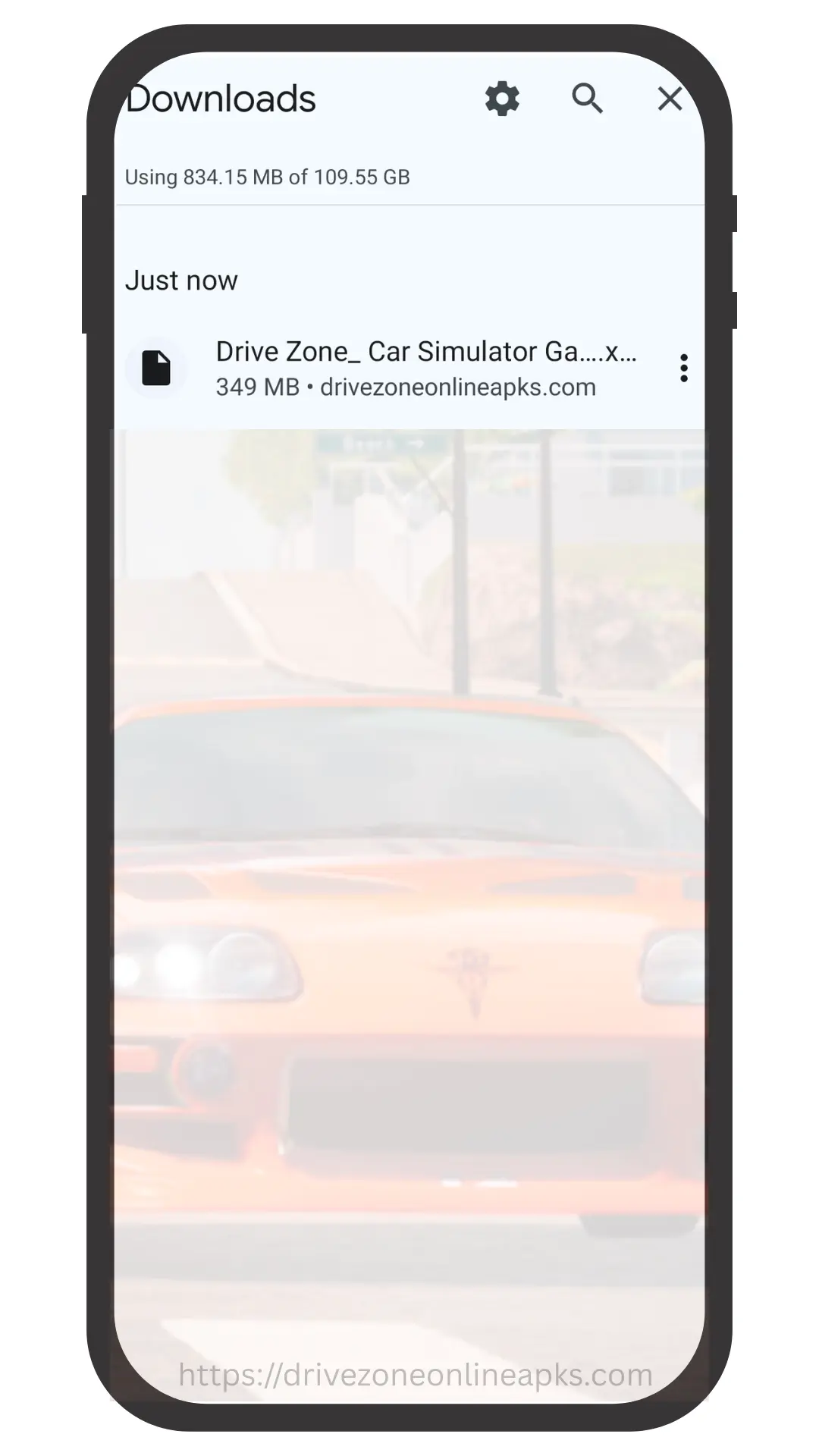 Find the Downloaded APK File